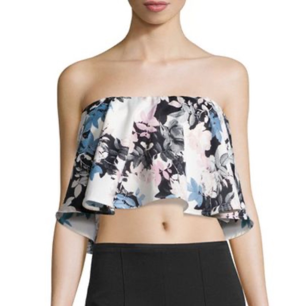 State Of Being flounce strapless top XS - Picture 5 of 16